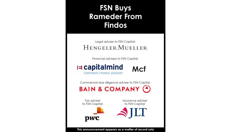 FSN Buys Rameder From Findos
