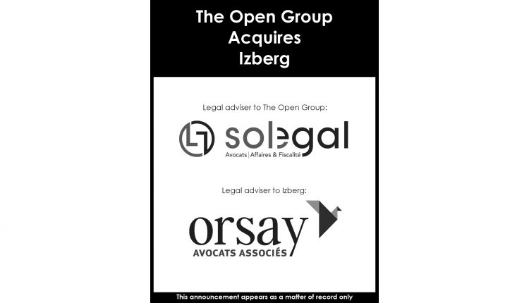 The Open Group Acquires Izberg