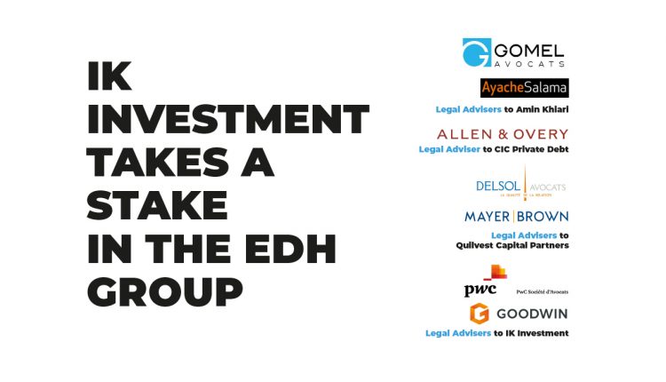 IK Investment takes a stake in the EDH Group