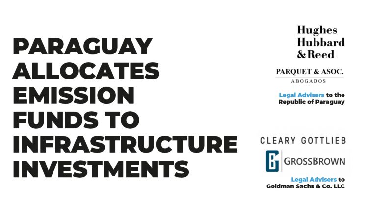 Paraguay allocates emission funds to infrastructure investments
