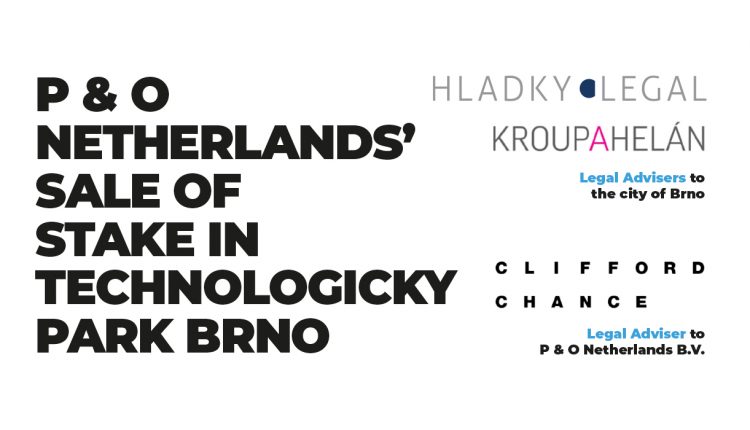 P & O Netherlands' Sale of Stake in Technologicky Park Brno