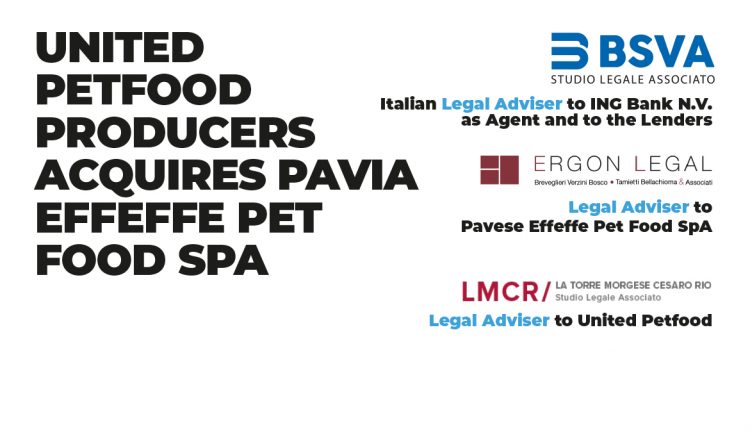 United Petfood Producers acquires Pavia Effeffe Pet Food SpA