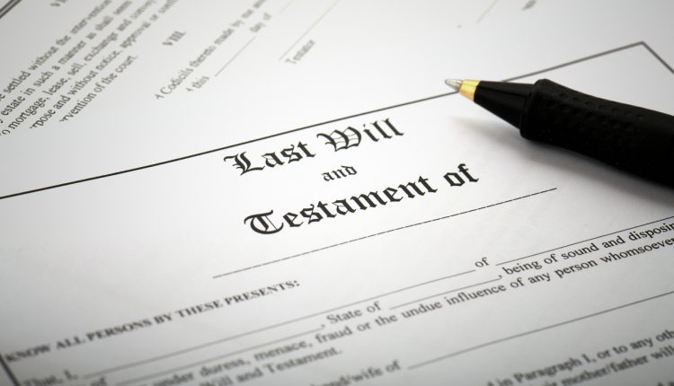 An unsigned copy of a will