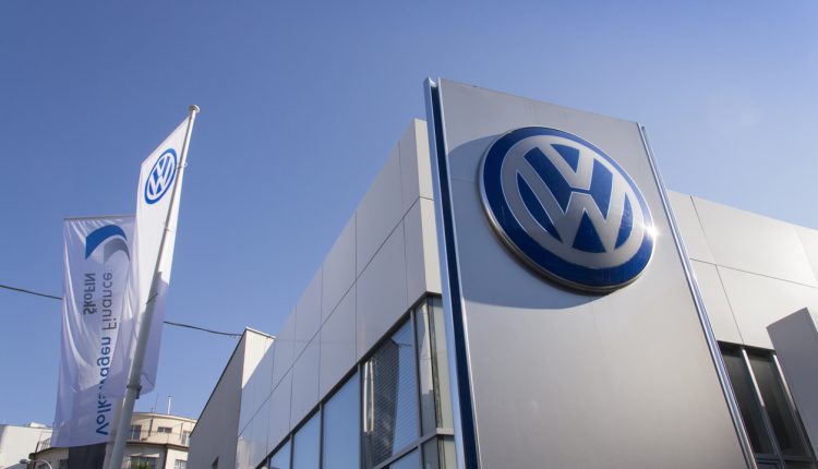 Volkswagen dealership in Prague, Czech Republic