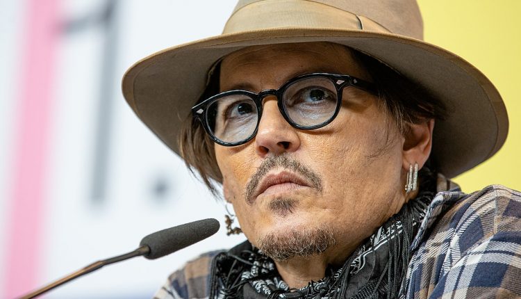 Johnny Depp at the Berlinale 2020