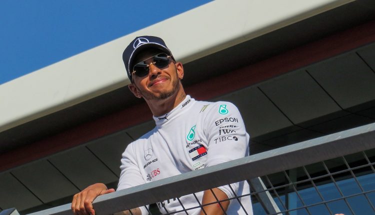 Lewis Hamilton at the 2018 British Grand Prix