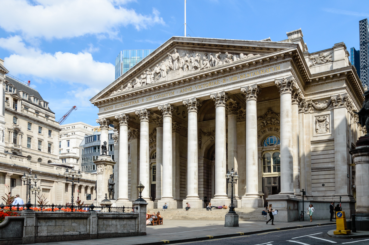 The Royal Exchange in London