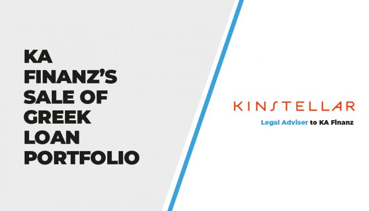 KA Finanz’s Sale of Greek Loan Portfolio