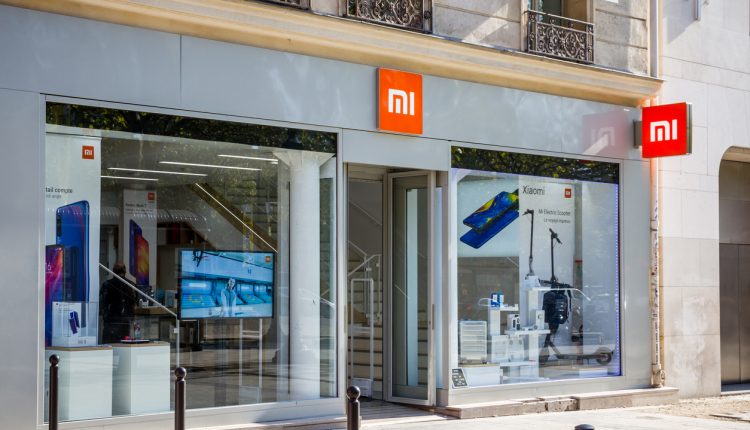 Xiaomi electronics store on Champ-Elysees avenue