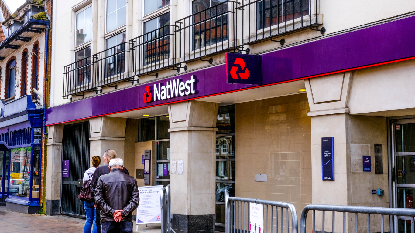 NatWest Bank branch in South London