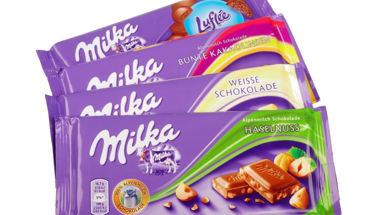 Mondelez Milka chocolate bars
