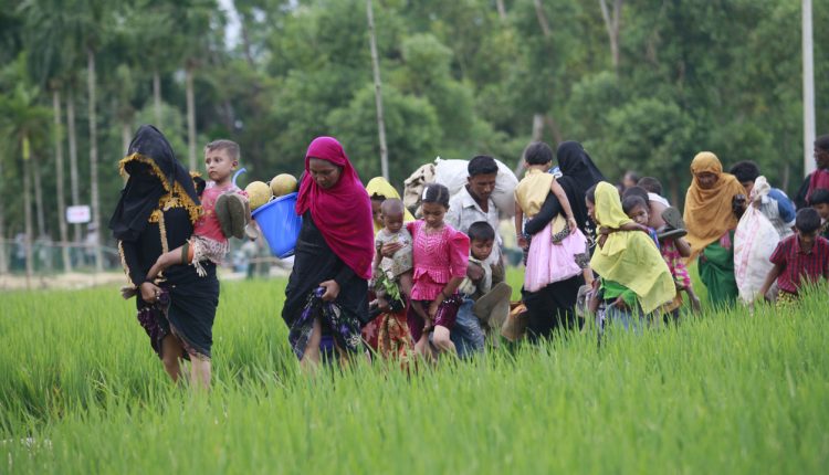 Rohingya Muslims Flee Violence In Myanmar