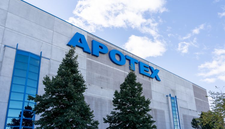 Apotex building in Woodbridge, Ontario, Canada.