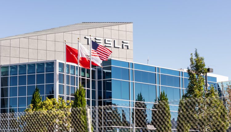 Tesla office building, CA