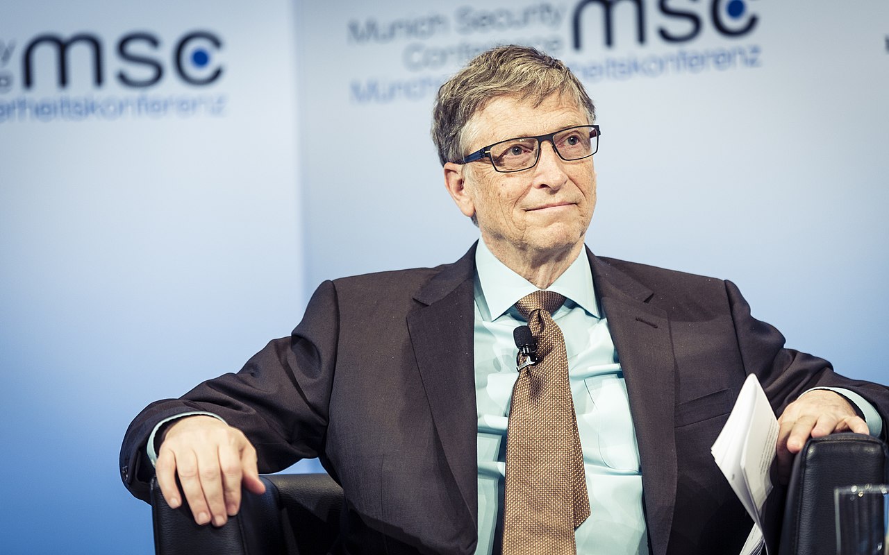 Bill Gates at the MSC conference