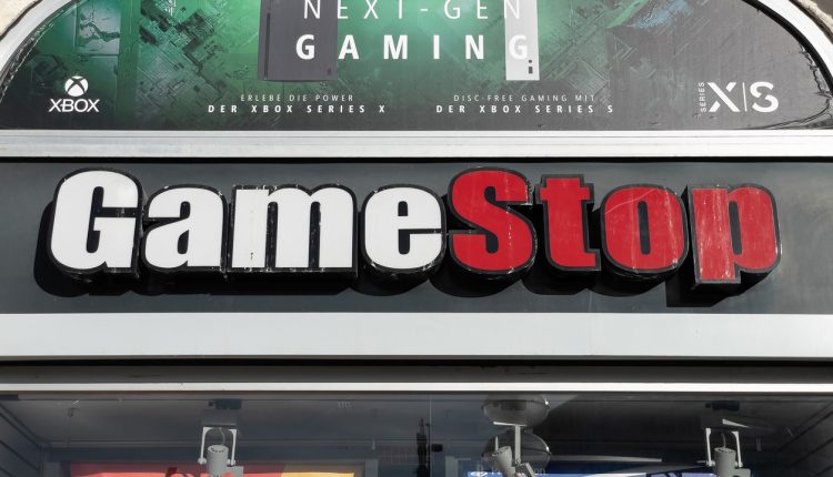GameStop store sign