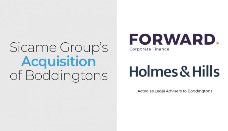 Holmes & Hills Solicitors advised on the deal.