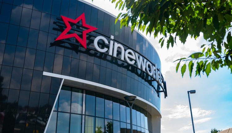 Cineworld cinema, UK.