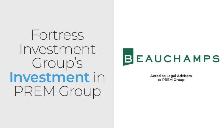Beauchamps LLP advised on the transaction.
