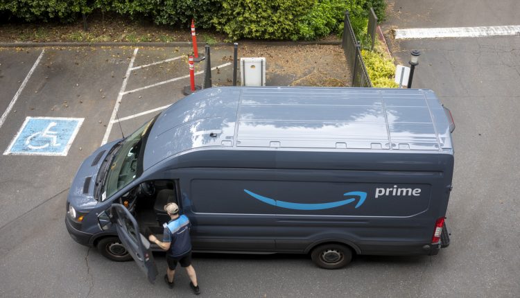 Amazon delivery van