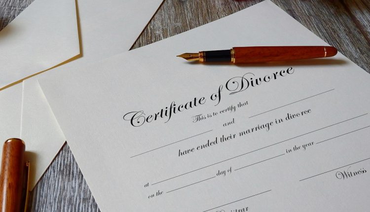Divorce papers