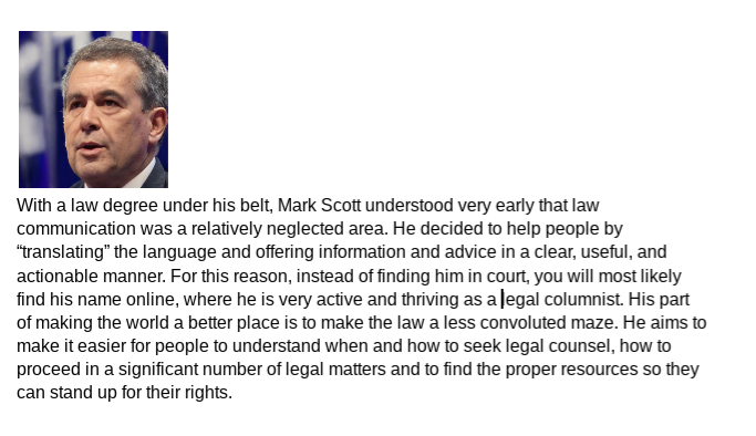 Mark Scott author bio