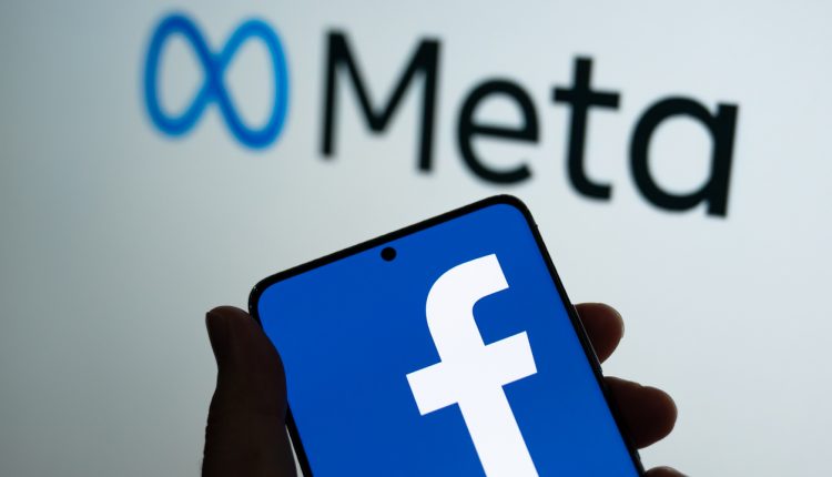 Meta logo by Facebook logo