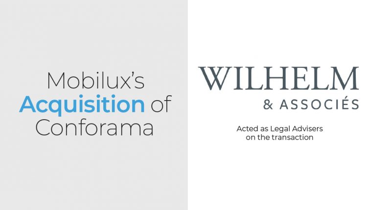 Wilhelm & Associés advised on the acquisition.