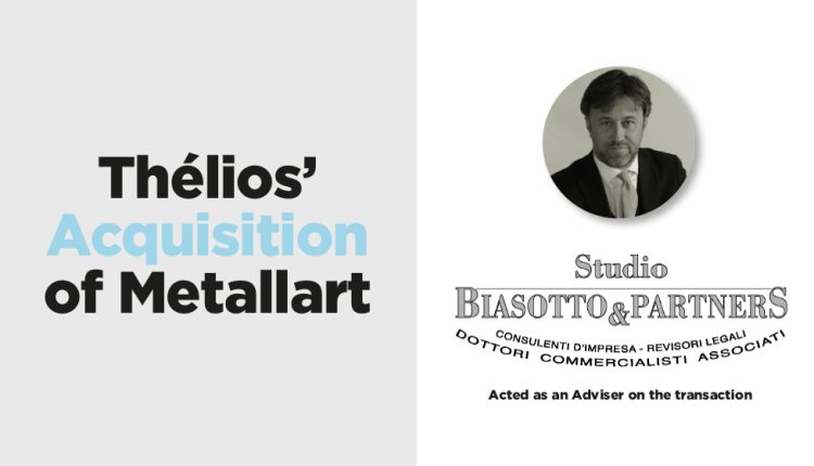 Biasotto & Partners advised on the transaction.