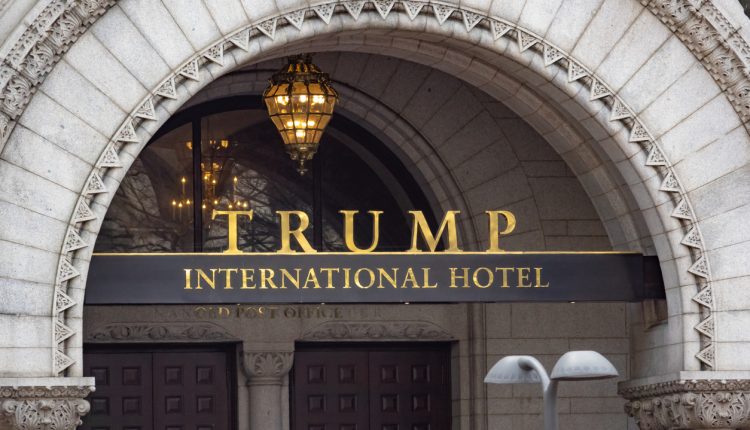 Trump International Hotel lobby entrance