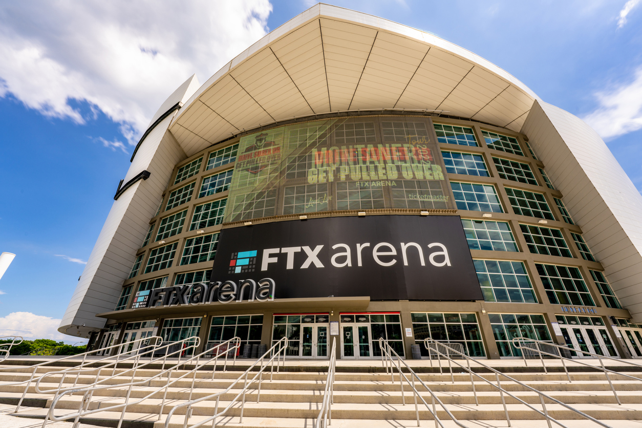 FTX Arena prior to having its name changed.