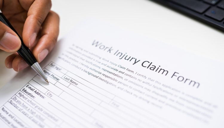 African American Filling Worker Compensation After Injury