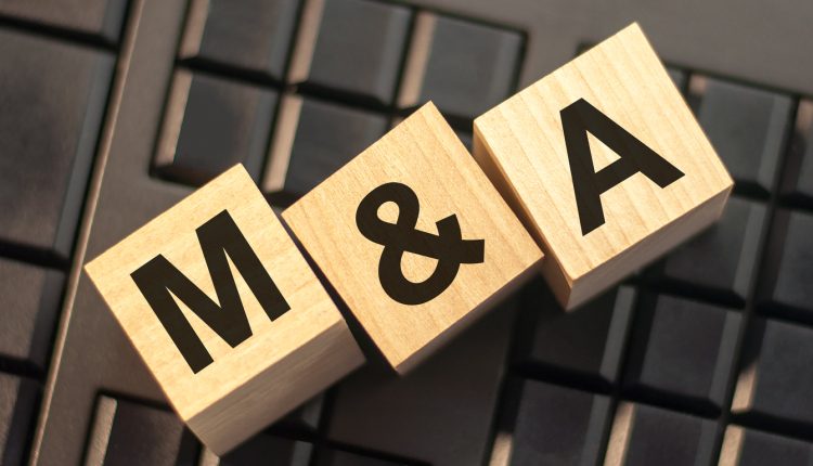 letters m and a made with wood building blocks, business concept. Can be used for business and financial concept.