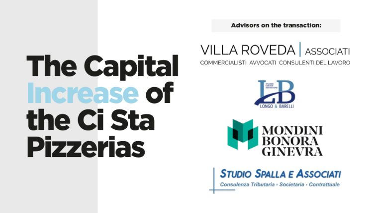 Villa Roveda e Associati advised on the transaction.