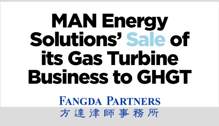 Fangda Partners advised on the transaction.