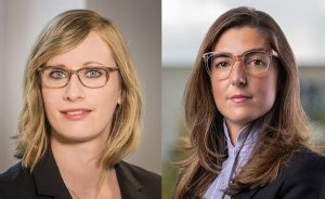 Loyens & Loeff practitioners Anne-Marie Nicolas and Noémi Gémesi.