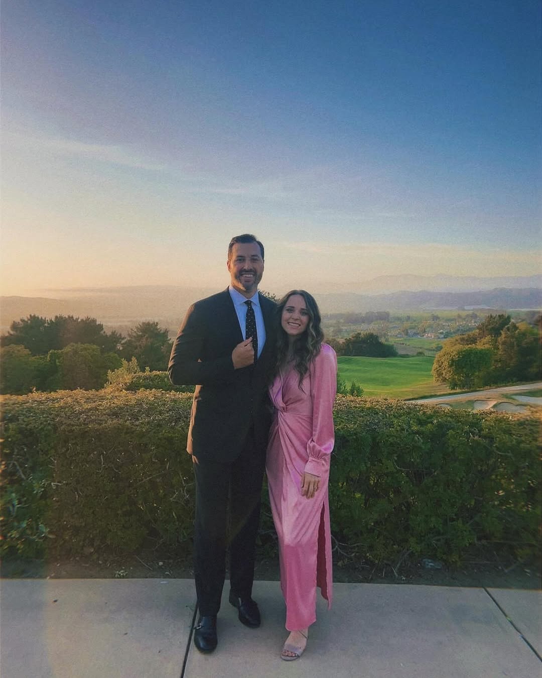 Jinger with husband Jeremy Vuolo