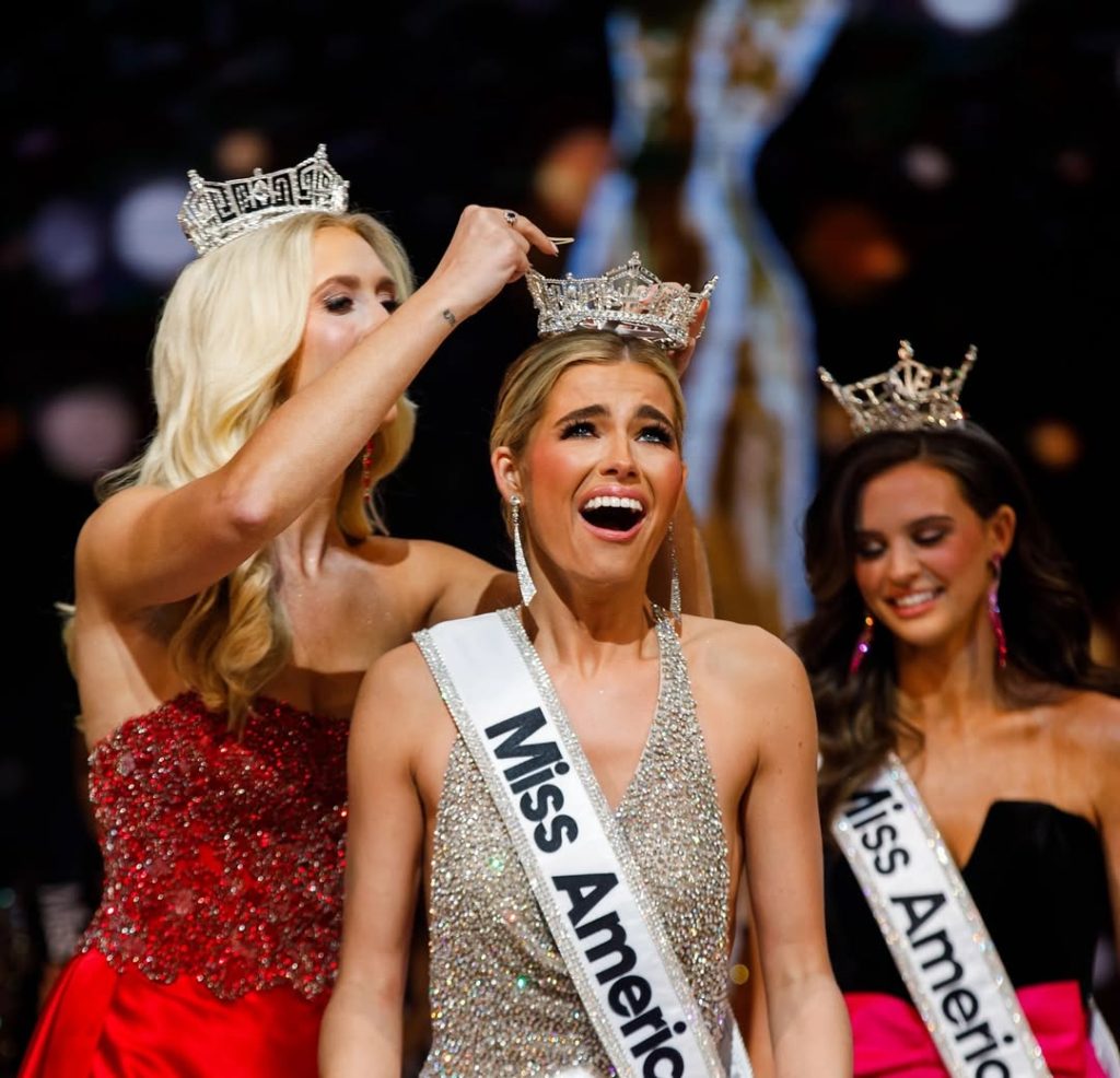 Abbie Stockard Celebrates Miss America Win with Walker Kessler