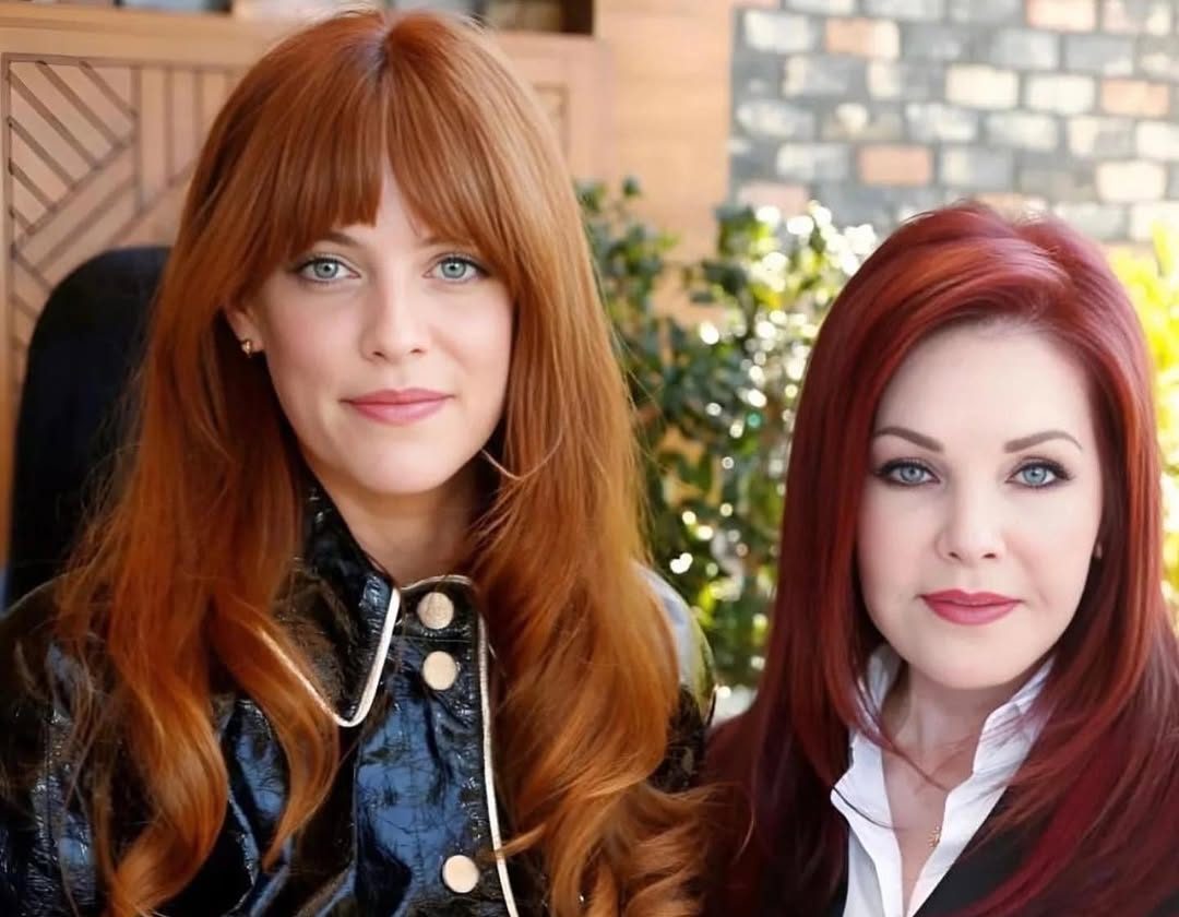 Priscilla Presley with Riley Keough