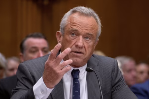 Robert F. Kennedy Jr., U.S. Secretary of Health and Human Services, speaks during a congressional hearing in Washington, D.C., 2025.