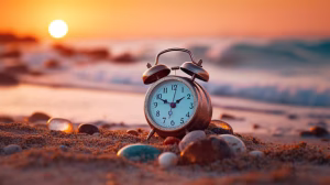 Sunrise Alarm on the Beach
