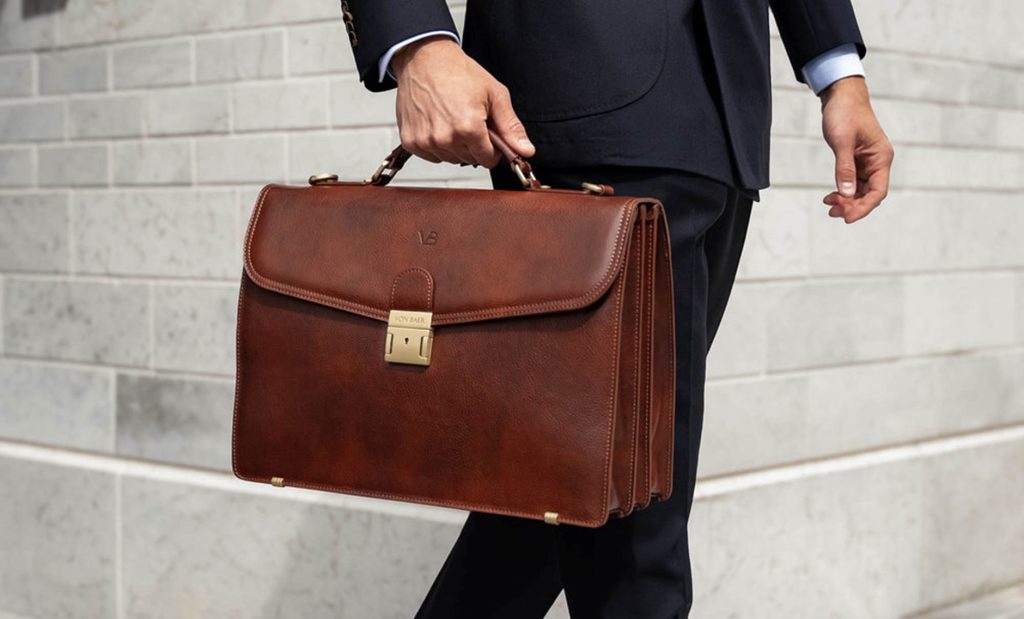high end briefcase