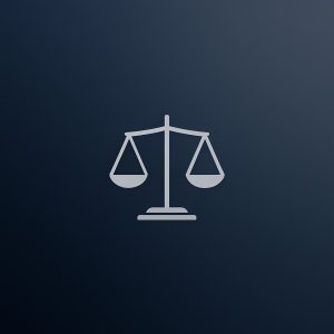 Abstract gradient background with a minimal legal icon representing the article’s topic.