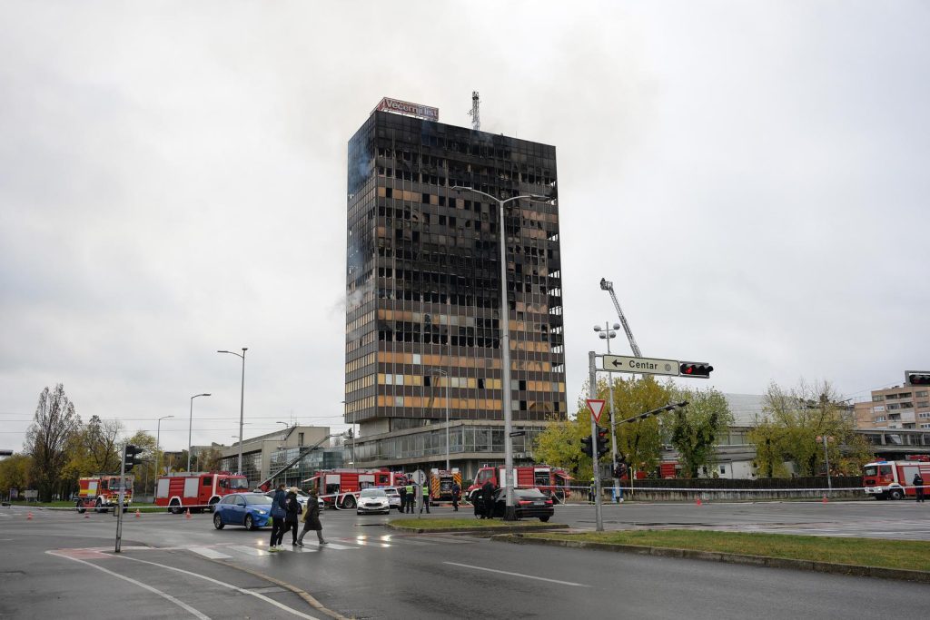 Zagreb Fire Burned Through Floors Used for Government Archives