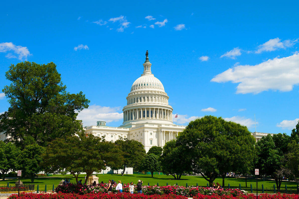 U.S. Capitol building in Washington, D.C., as lawmakers advance legislation on the disclosure of federal Epstein records.