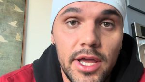 Chase McWhorter filming a TikTok video apologizing for his DUI arrest.